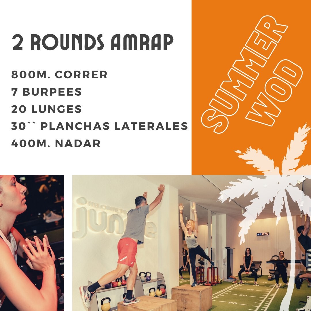 ¡Te proponemos un ENTRENO REFRESCANTE!
Tanto si estás en Bilbao y te vienes al gym, como si estás disfrutando en la playa.
☼ SUMMER WODS para un GOOD SUMMER ☼
.
#sienteladiferencia #bilbao #fitness #motivaciondeportiva #gimnasio #healthy #gym #gimnasiobilbao #lifestyle #salud #wellness